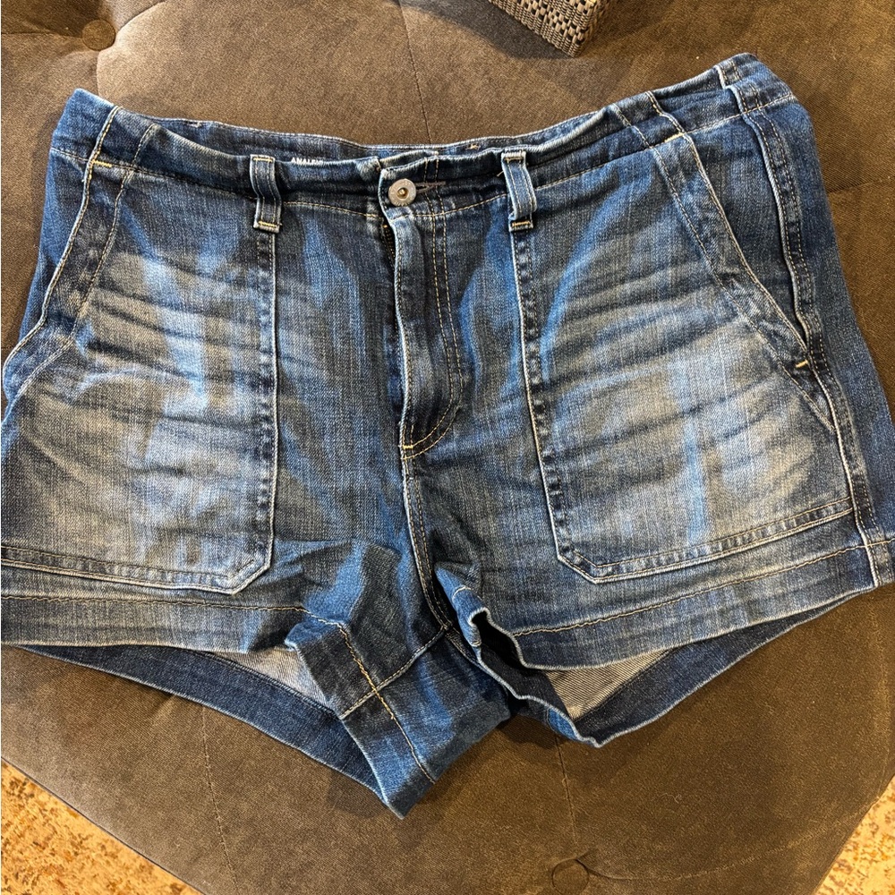 Blue Denim Women's Shorts
